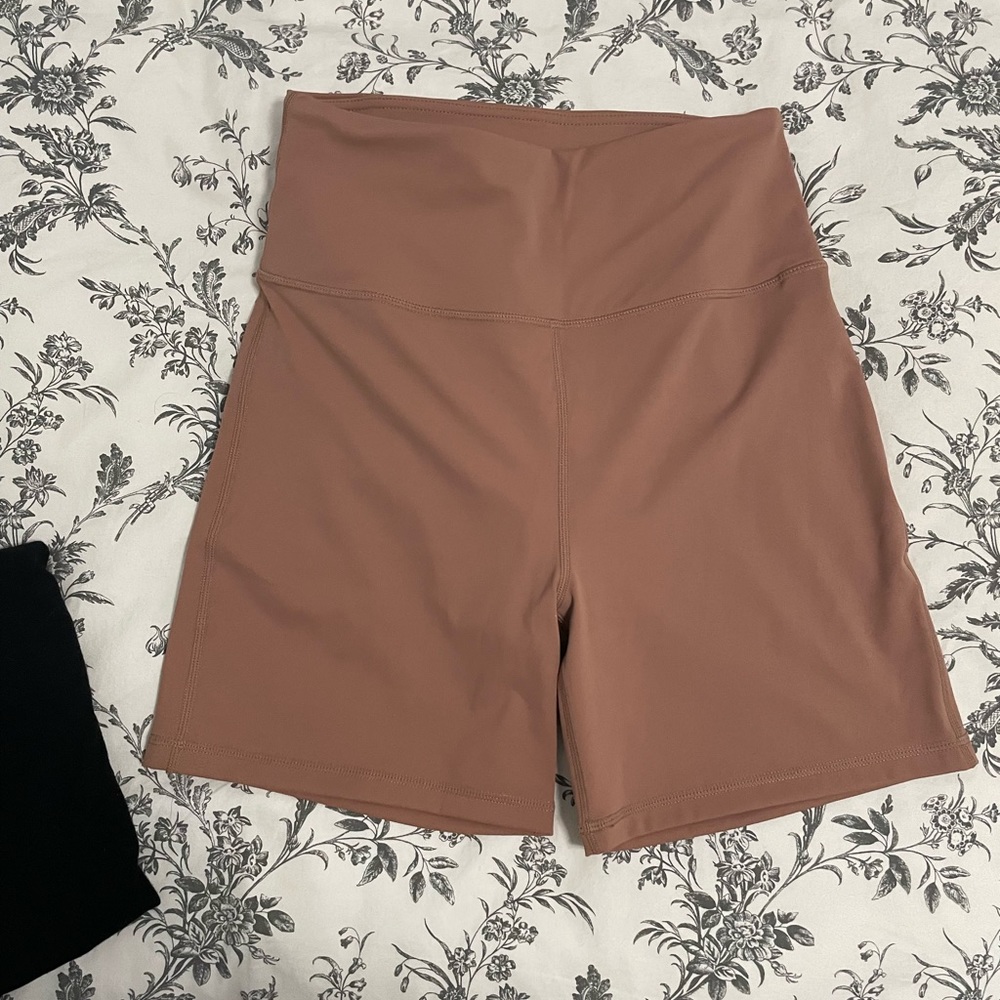 Brand new biker shorts .